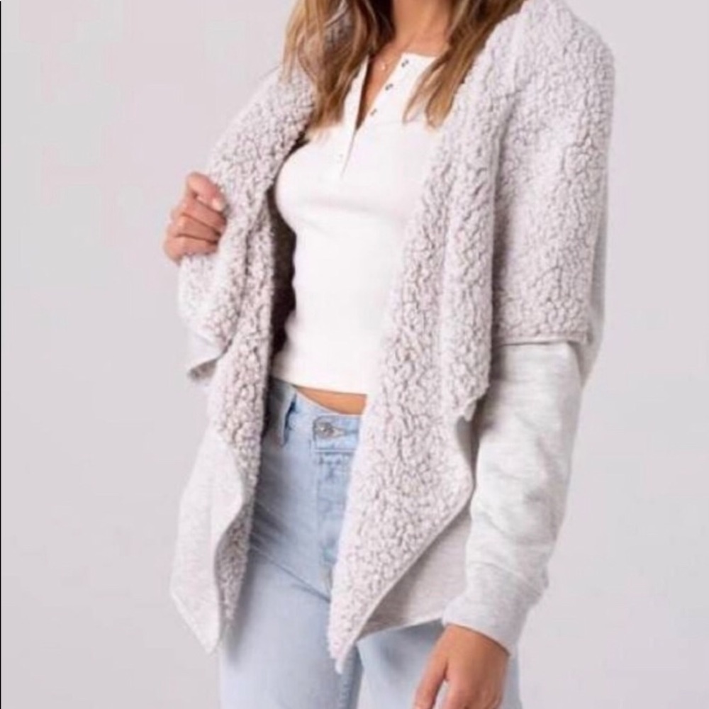 Thread & supply Sherpa cardigan